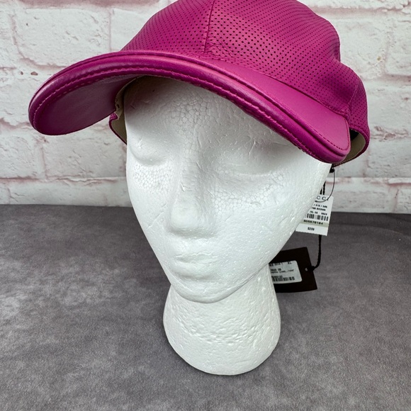 Gucci Fuchsia Lambskin Leather Pink Hat NWT - Picture 4 of 12